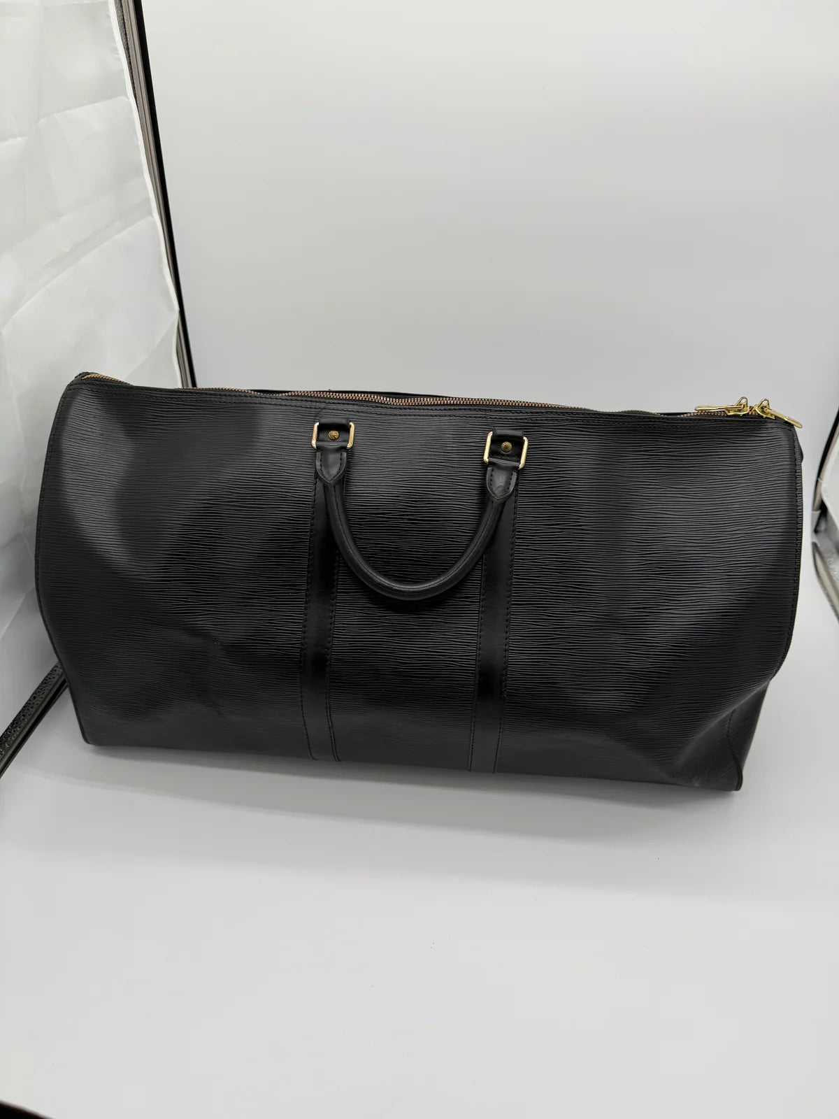 LOUIS VUITTON KEEPALL 55 ÉPI NOIR