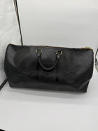 LOUIS VUITTON KEEPALL 55 ÉPI NOIR