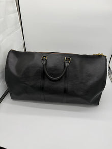 LOUIS VUITTON KEEPALL 55 ÉPI NOIR