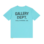 T-shirt Gallery Dept. Souvenir Turquoise
