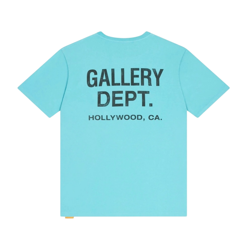 T-shirt Gallery Dept. Souvenir Turquoise