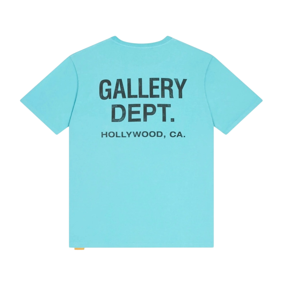 T-shirt Gallery Dept. Souvenir Turquoise