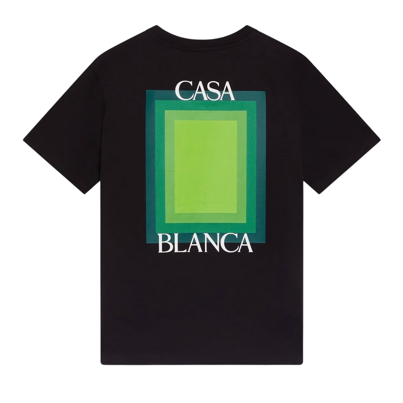 T-shirt Casablanca Gradient Green