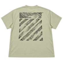 T-shirt Off-White Light Green Logo Black