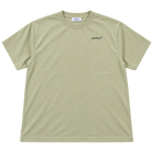 T-shirt Off-White Light Green Logo Black