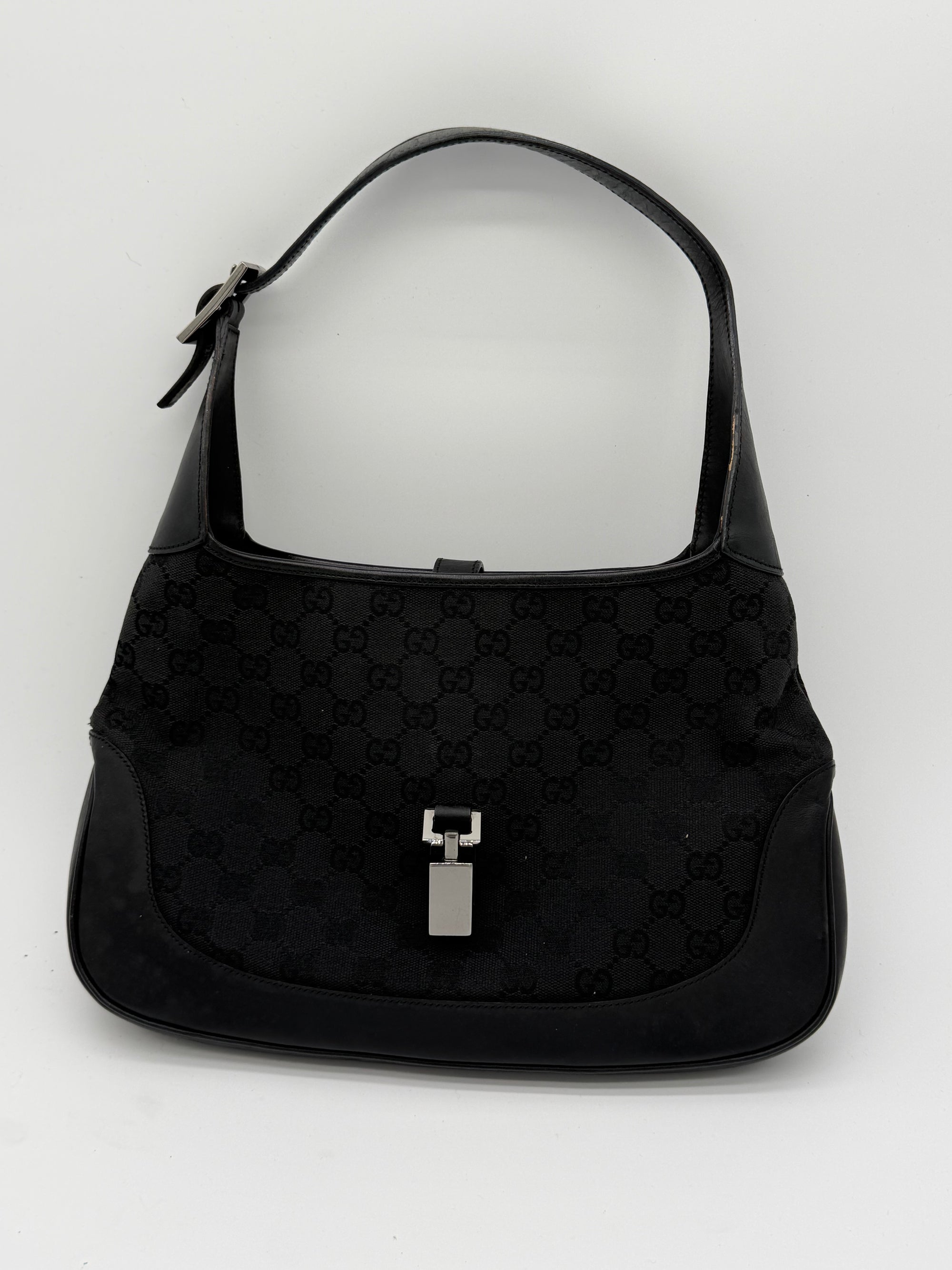 Gucci Jackie monogramme noir
