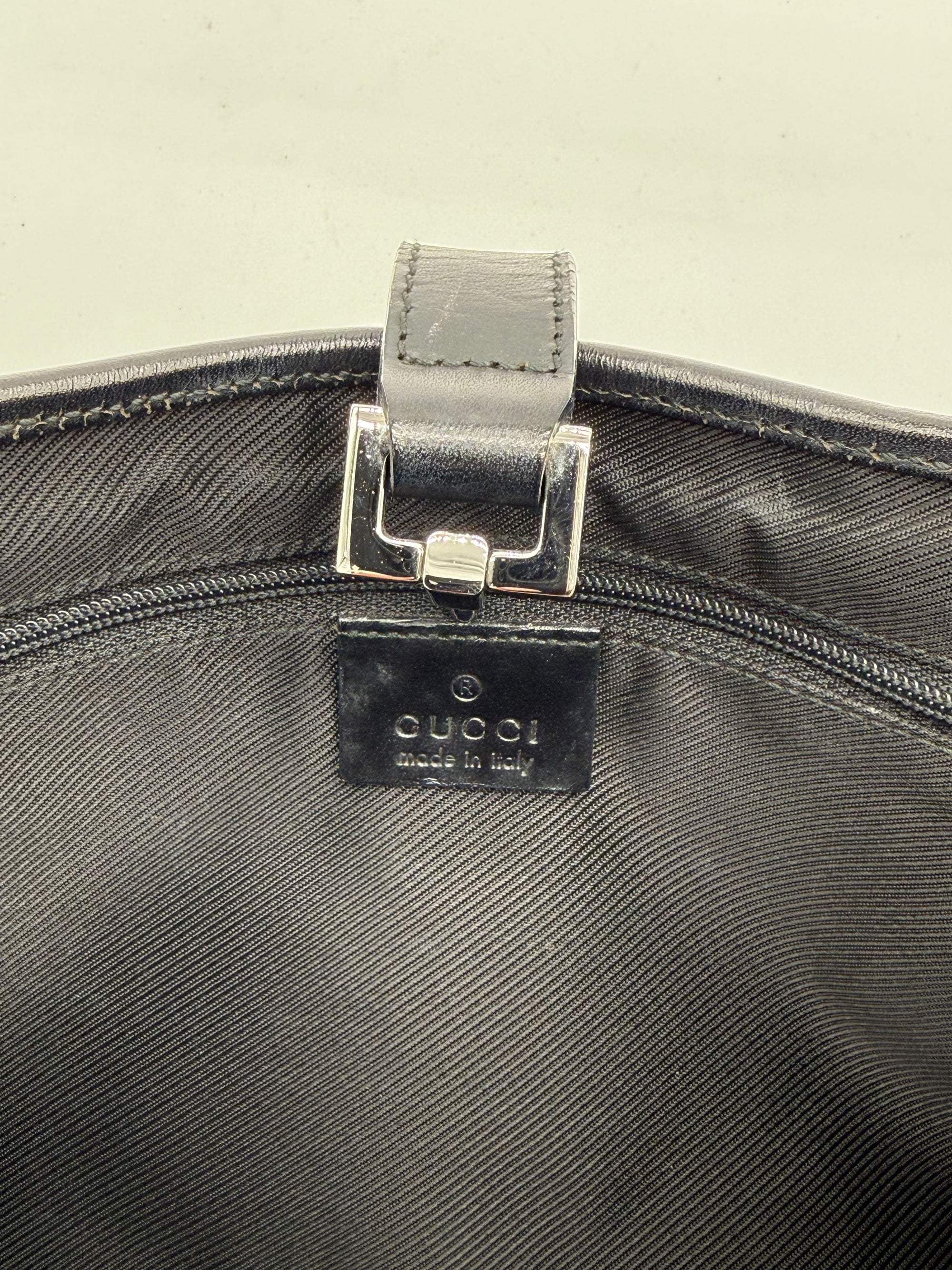 Gucci Jackie monogramme noir