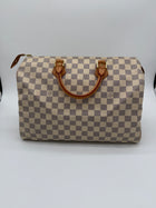 Louis Vuitton Speedy 35 Damier Blanc