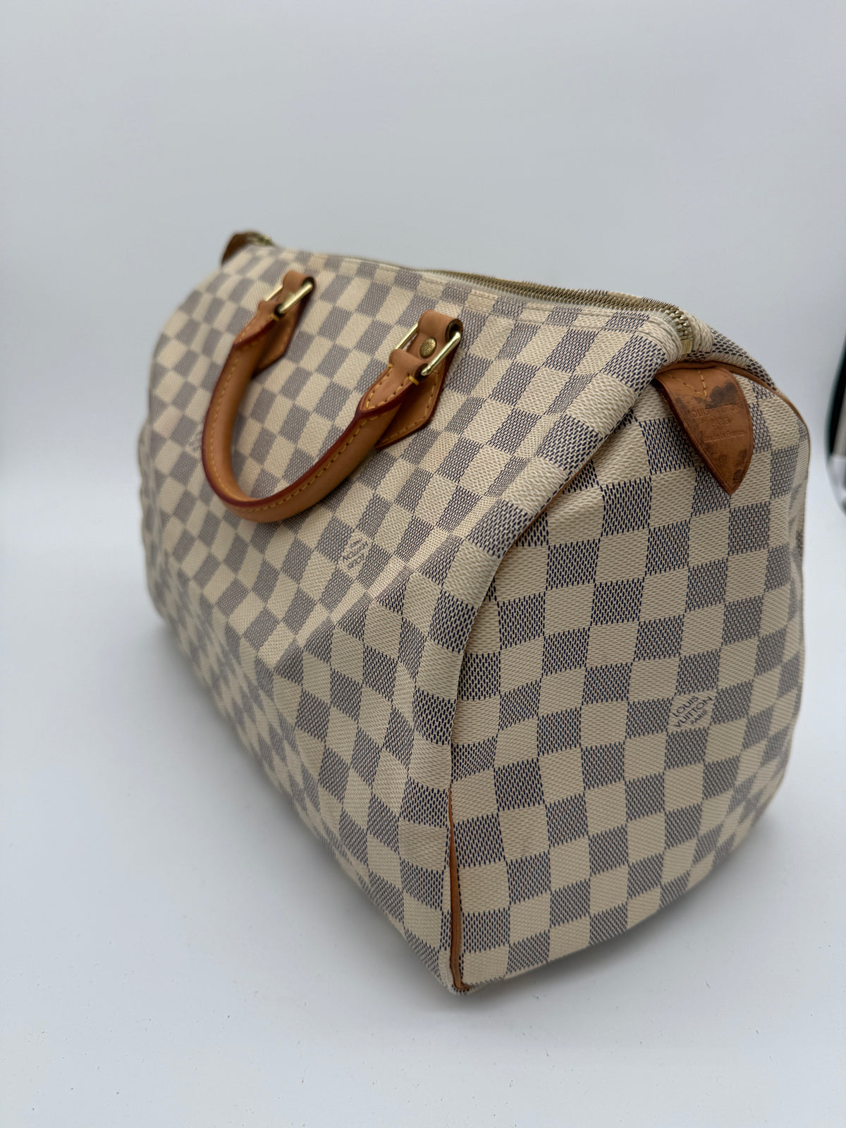 Louis Vuitton Speedy 35 Damier Blanc