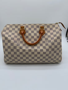 Louis Vuitton Speedy 35 Damier Blanc