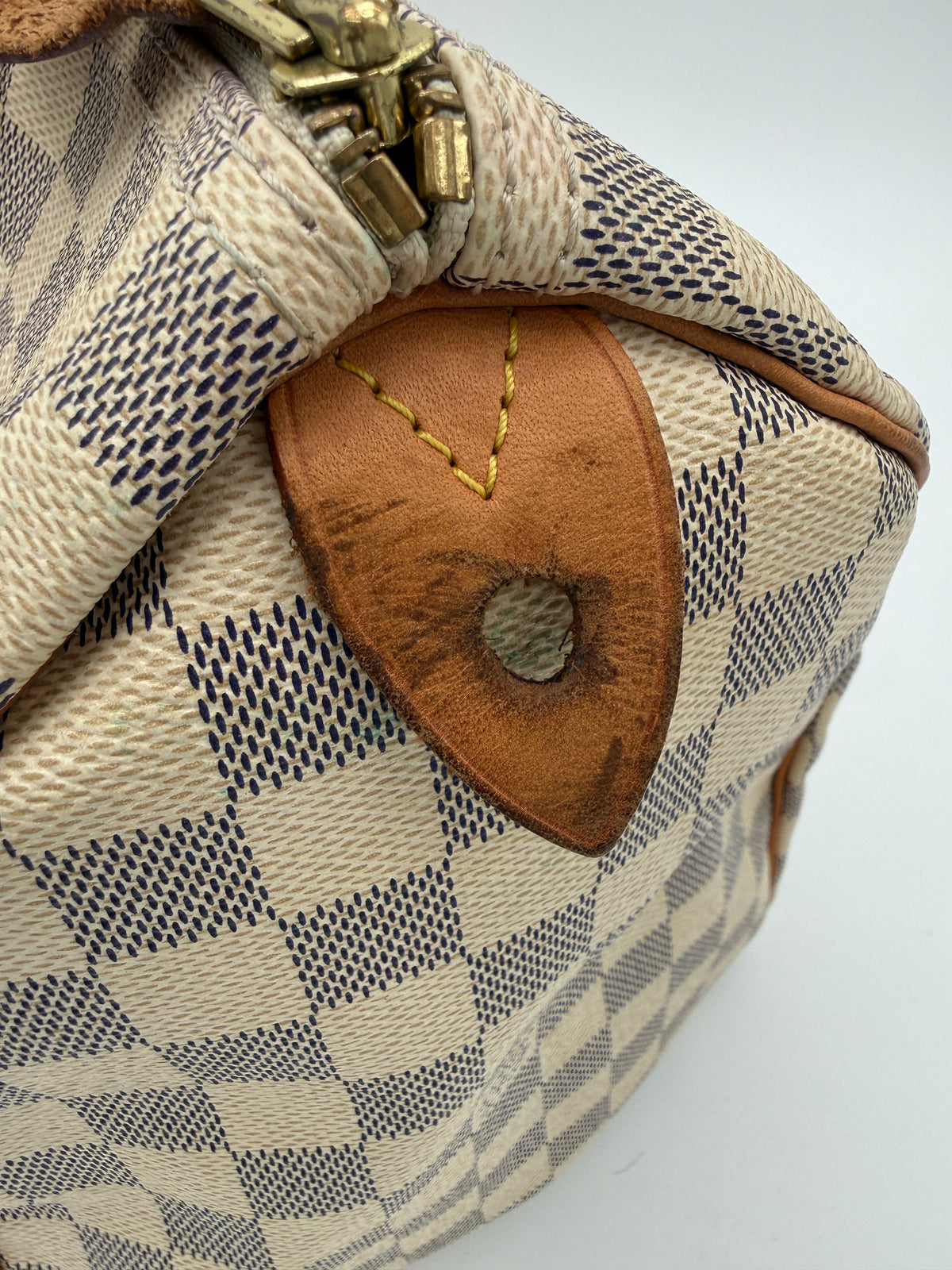 Louis Vuitton Speedy 35 Damier Blanc