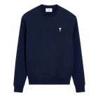Sweatshirt Bleu Marine Ami de Coeur En Coton