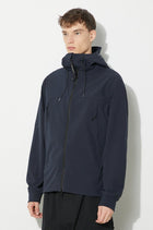 Navy CP Company Shell-R Goggle Men's Hooded Jacket