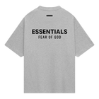 Fear of God Essentials Jersey Crewneck Tee Light Heather Grey