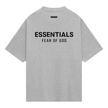 Fear of God Essentials Jersey Crewneck Tee Light Heather Grey