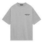Fear of God Essentials Jersey Crewneck Tee Light Heather Grey